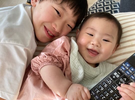 子どもの写真